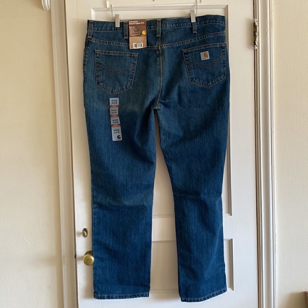 NWT Carhartt Jeans Elton Straight Traditional Fit Size 44x32 - Picture 5 of 11